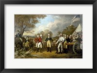 Surrender of British General John Burgoyne Fine Art Print