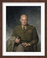 Dwight D Eisenhower, 34th US President Fine Art Print
