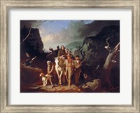Daniel Boone escorting settlers through the Cumberland Gap Fine Art Print
