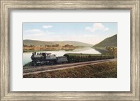 The Black Diamond Express Train Fine Art Print