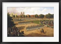 Seventh Regiment assembling for review on Washington Square, New York Fine Art Print