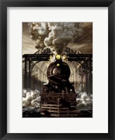 Industrial age of Steam Engine Fine Art Print