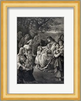 Jesus blessing the Children Fine Art Print