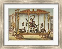 The Snake Wagon, circa 1874 Fine Art Print