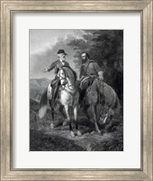 Last Meeting of Generals Robert E Lee & Stonewall Jackson, circa 1863 Fine Art Print