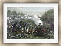 Third Battle of Winchester, September 19, 1864 Fine Art Print