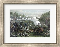 Third Battle of Winchester, September 19, 1864 Fine Art Print