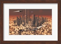 Futuristic City Fine Art Print