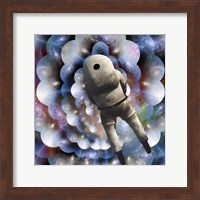 Astronaut in Endless Space Fine Art Print