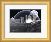 Lunar Colony Fine Art Print