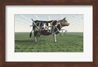 GMO Business Cow Fine Art Print