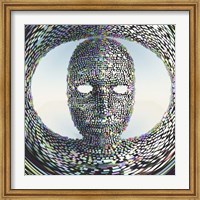 Prismatic Face Mask Fine Art Print