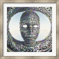 Prismatic Face Mask Fine Art Print