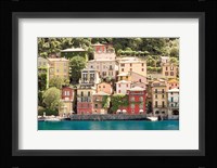 Lake Como Village II Framed Print