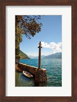 Boats by Lake Como Fine Art Print