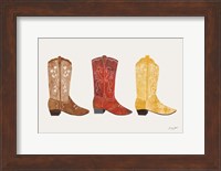 Western Cowgirl Boot VII Fine Art Print