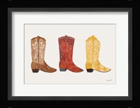 Western Cowgirl Boot VII Fine Art Print