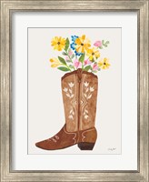 Western Cowgirl Boot VI Fine Art Print