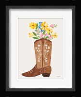 Western Cowgirl Boot VI Fine Art Print
