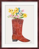 Western Cowgirl Boot V Fine Art Print