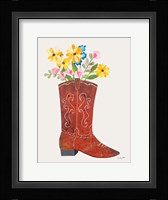 Western Cowgirl Boot V Fine Art Print
