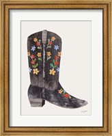 Western Cowgirl Boot III Fine Art Print
