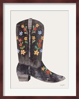 Western Cowgirl Boot III Fine Art Print