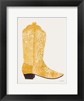 Western Cowgirl Boot I Fine Art Print