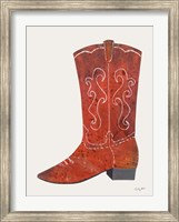 Western Cowgirl Boot II Fine Art Print