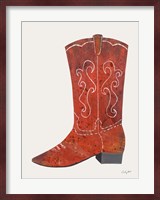 Western Cowgirl Boot II Fine Art Print