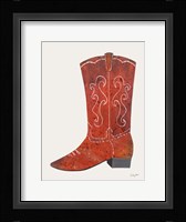 Western Cowgirl Boot II Fine Art Print