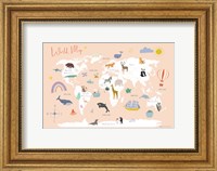 Explore the World Map Fine Art Print