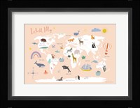 Explore the World Map Fine Art Print