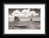 Monument Valley IV Sepia Fine Art Print