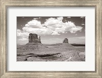 Monument Valley IV Sepia Fine Art Print