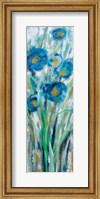 Tall Blue Flowers II Fine Art Print