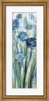 Tall Blue Flowers I Fine Art Print