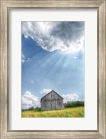 Barn Rays Fine Art Print