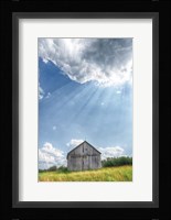 Barn Rays Fine Art Print