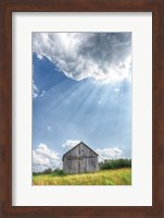 Barn Rays Fine Art Print