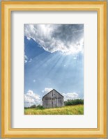 Barn Rays Fine Art Print