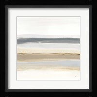 Gray and Sand II Framed Print