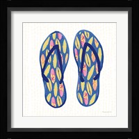 Laguna Flipflops III Fine Art Print