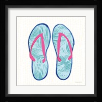 Laguna Flipflops II Fine Art Print