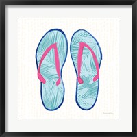 Laguna Flipflops II Fine Art Print