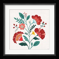Floral Style III Framed Print