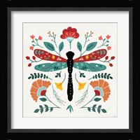 Floral Style IV Framed Print