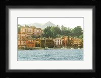 Lake Como Morning Framed Print