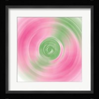 Twirling Garden II Framed Print
