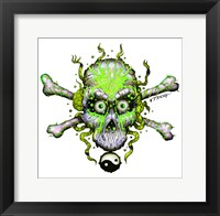 Rasta Skull v2 Fine Art Print
